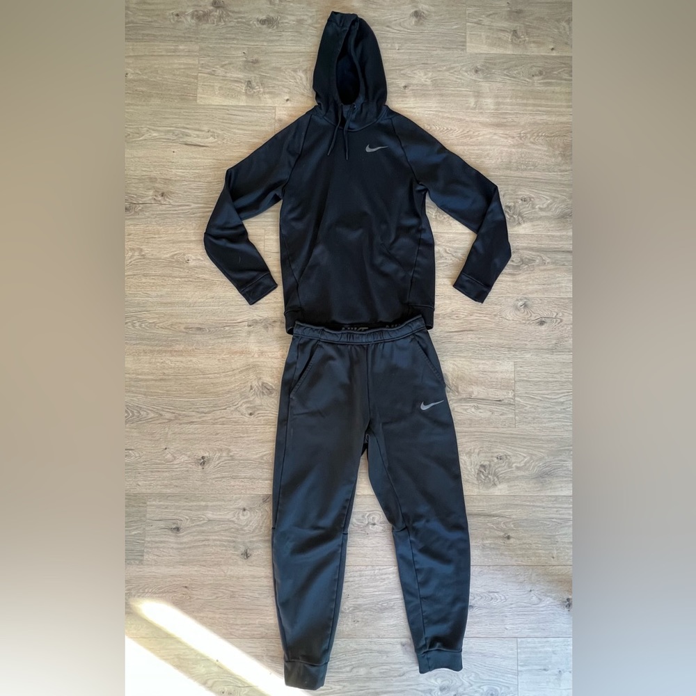 Nike Dri-Fit Black Sweatsuit